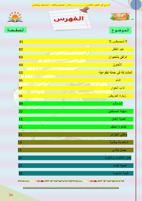 كراسي في التعبير الكتابي للسنة الخامسة إبتدائي