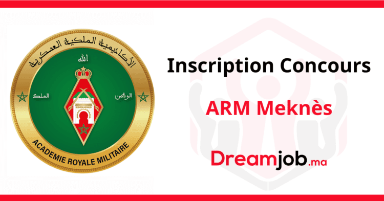 Inscription Concours ARM Meknès