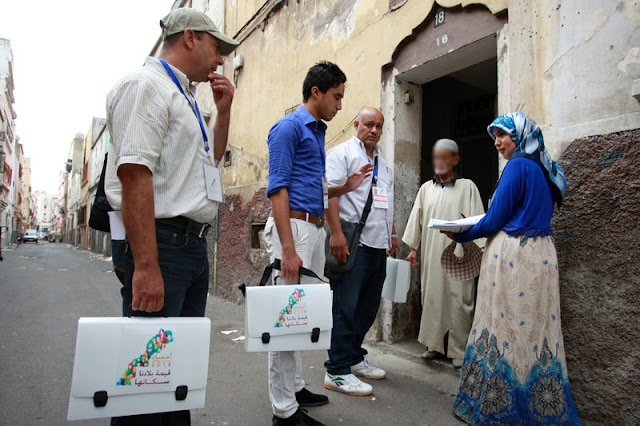 مراحل انتقاء المترشحين الإحصاء العام للسكان 2024
